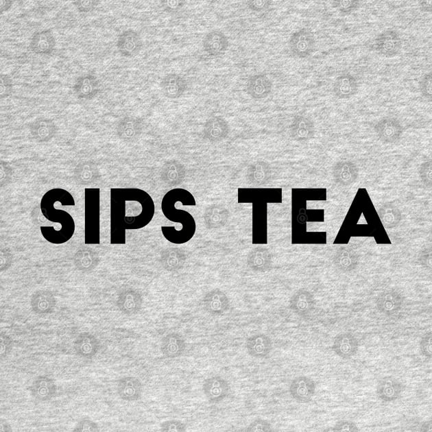 Sips Tea by WildSloths